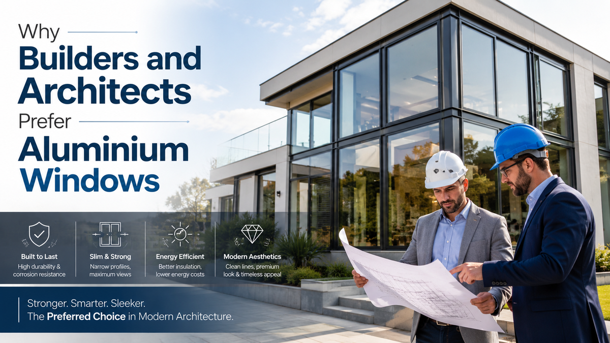 Why Builders and Architects Prefer Aluminium Windows